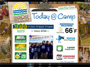 Camp Towanda iOS App